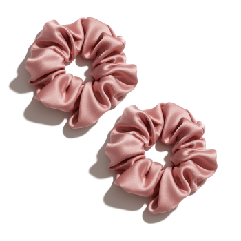 Satz 2 Scrunchies Saten