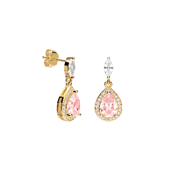 Orecchini Cape Rose &amp; Rose