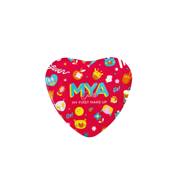 Cofanetto per make-up a forma di cuore