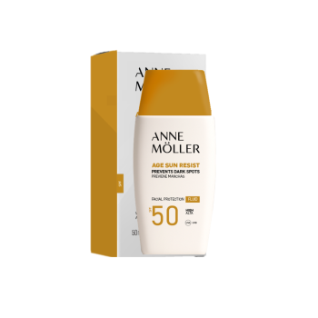 Fluid Age Sun Resist SPF50 zapobiega powstawaniu przebarwień