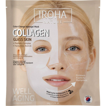 Maschera Idrogel Glass Skin con Collagene