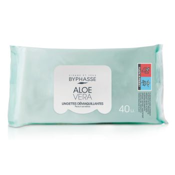 Salviette struccanti per pelli sensibili Aloe Vera
