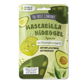 Maschera idrogel per il viso all'avocado