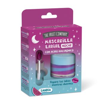 Maschera per labbra da notte all'anguria con acido ialuronico