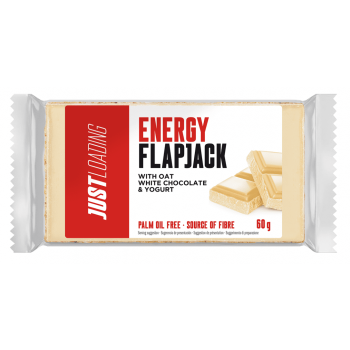Barretta energetica FlapJack ai fiocchi d'avena con cioccolato bianco e yogurt