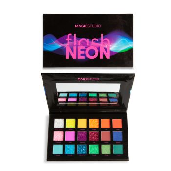 Palette di ombretti neon