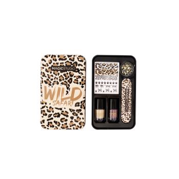 Wild Safari Savage nail art