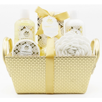 Set regalo per il bagno alla vaniglia