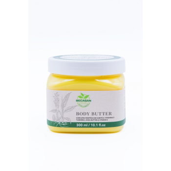 Body Butter Hydratant au Curcuma, Beurre de Karité et Vitamine E