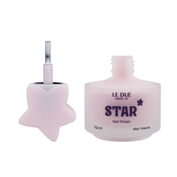 Smalto per unghie a forma di stella