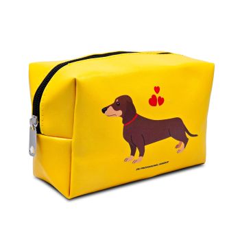 Beauty-case con salsiccia + set di spazzole