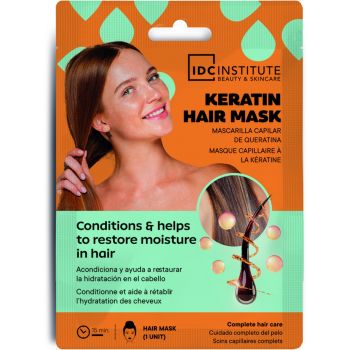 Maschera per capelli alla cheratina