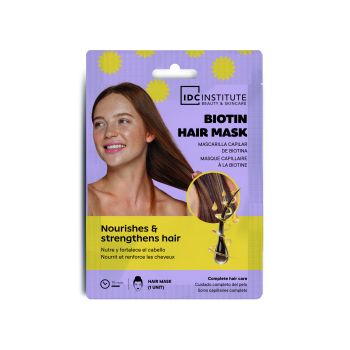 Maschera per capelli alla biotina