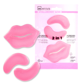 Set Maschera Occhi e Maschera Labbra con Acido Ialuronico