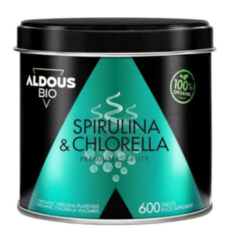Tabletten Spirulina und Chlorella