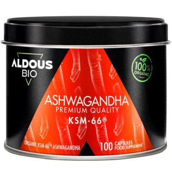 Kapseln Ashwagandha KSM-66 Bio Premium Quality