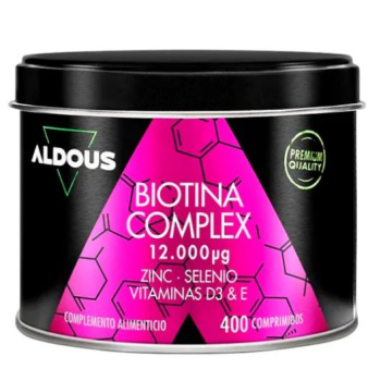 Tabletten Biotin Complex 12000 mcg Zink Selen Vitamine D3 & E