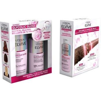 Elvive Glycolic Gloss Shampoo + Treatment Pack