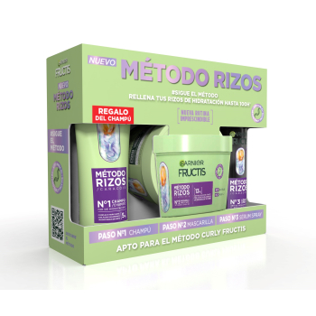 Coffret Fructis Méthode Boucles (Shampoing + Masque + Spray)