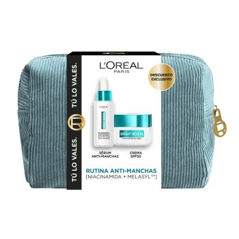 Set Bright Reveal Siero illuminante con niacinamide + Fluido protettivo SPF 50
