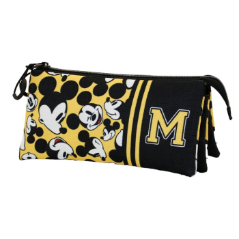 Trousse Mickey Triple Jaune