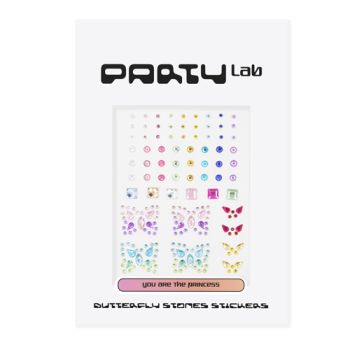 Adesivi per pietre butterfly di Party Lab