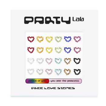 Party Lab Pietre dell'amore libere Gemme decorative