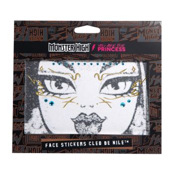 Adesivi per il viso Monster High Cleo de Nile