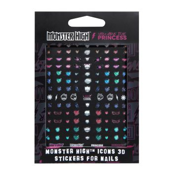 Monster High Icons 3D Stickers Unghie