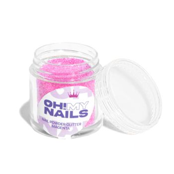 Oh My Nails Polvere Glitterata Magenta