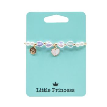 Little Princess Bracciale Pink Cuore