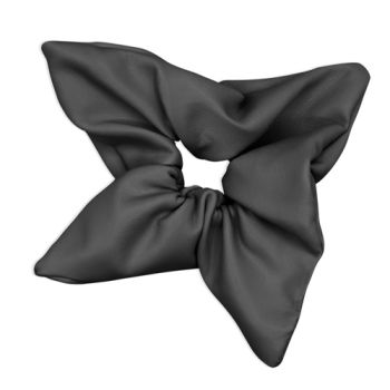 Oh My Hair Scrunchie Quadrato Nero Effetto Pelle