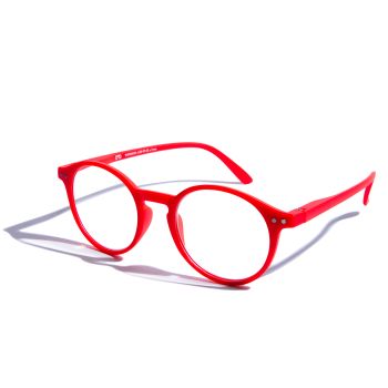 Occhiali da Lettura Rotondi Matte Cherry 185C