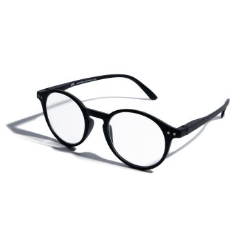 Occhiali da Lettura Rotondi Nero Matte