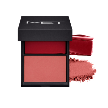 Double Cheek Blush Blush in Crema e Polvere
