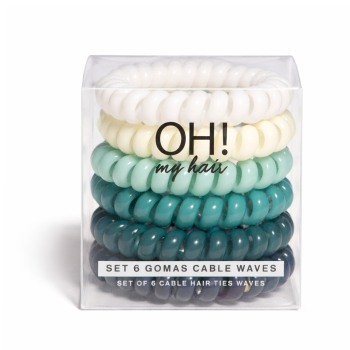 Oh My Hair Zestaw 6 Gumek Cable