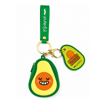 Portamonete in Silicone Avocado