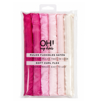 Oh My Hair Set 3 Rulli in Raso