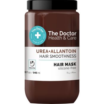 Maschera per capelli che lenisce i capelli con urea e allantoina