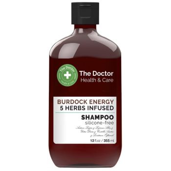 Shampoo con infuso di bardana e 5 erbe