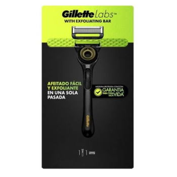 Labs Rasierer Black&Gold mit Peeling-Streifen