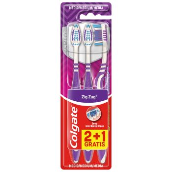 Spazzolino Denti Durezza Media ZigZag