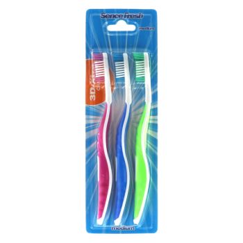 Pack di spazzolini da denti medi Extra Clean