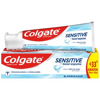 Dentifricio Sbiancante Sensitive con Sensi-Schiuma