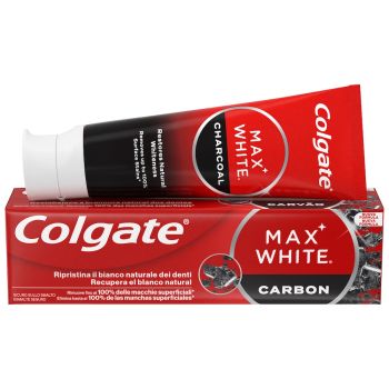 Dentifricio Sbiancante Max White Carbone Attivo