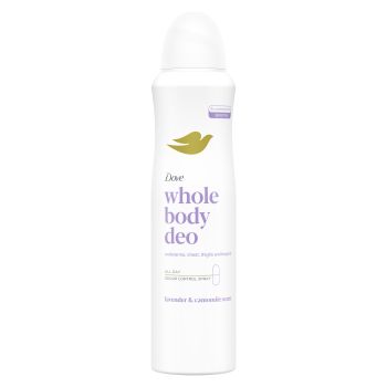Deodorante spray per tutto il corpo alla lavanda e alla camomilla