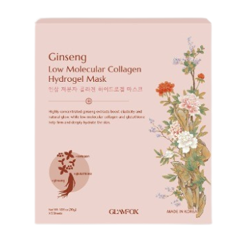 Maschera idrogel al collagene a basso contenuto molecolare di ginseng