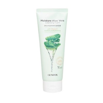 Schiuma detergente all'aloe vera