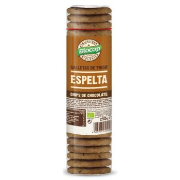 Biscotti di Espelta con gocce di cioccolato
