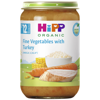 Vasetto di Verdure con Tacchino +12 Mesi